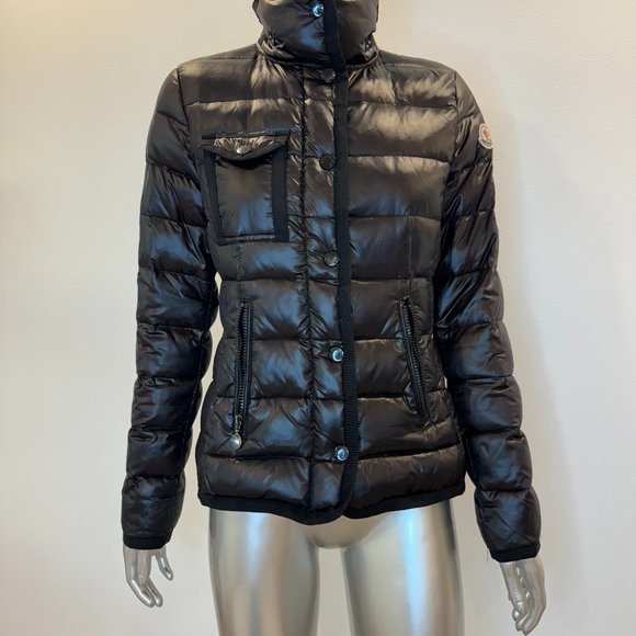 Moncler Jackets & Coats Moncler Goose Down Jacket Womens Size Black